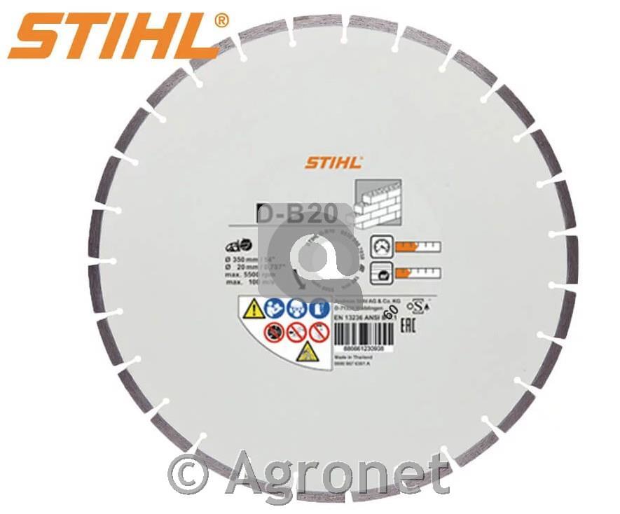 Diamantna plošča D-B20, beton STIHL