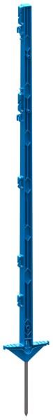 Plastični steber Classic 105 cm z 8 izolatorji modri, 5kom