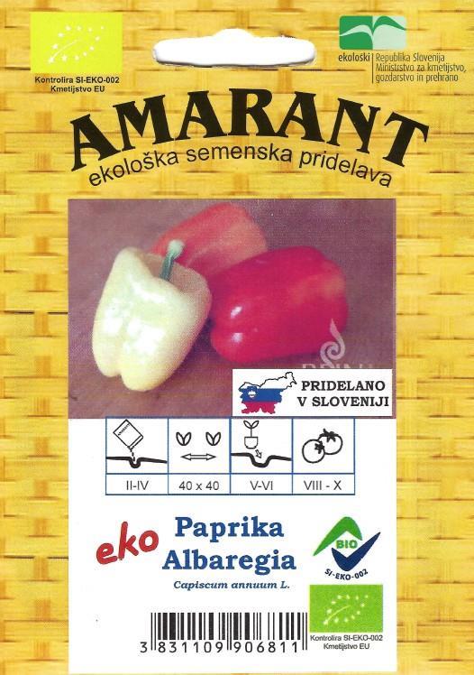 Paprika Albaregia EKO, 1g