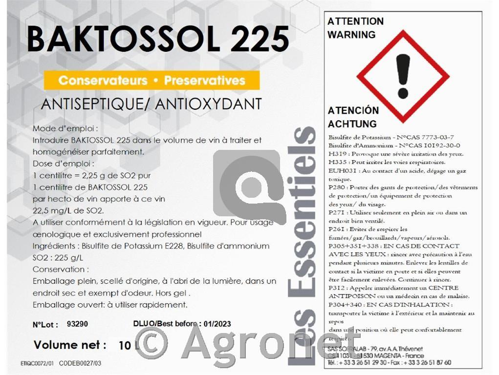 BAKTOSSOL 225 - 5L