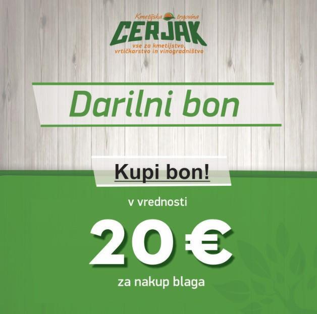 Darilni bon 20€