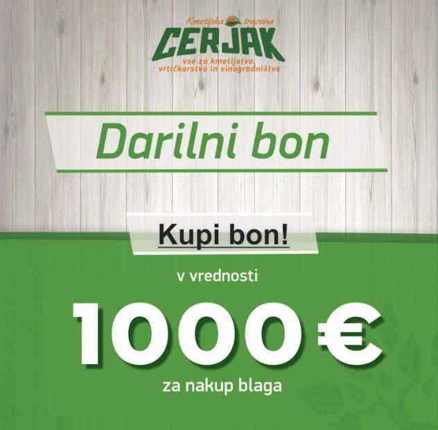 Darilni bon 1000€