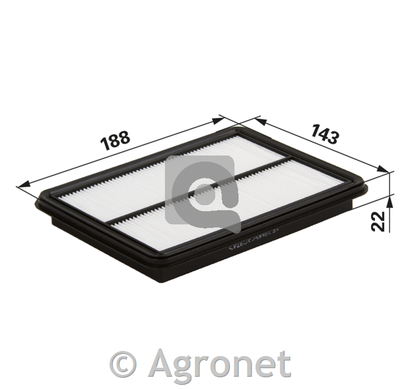 Filter zraka ploščati 17210Z6M010 Honda