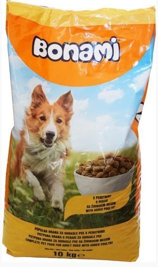 Bonami briketi za pse, perutnina 10kg