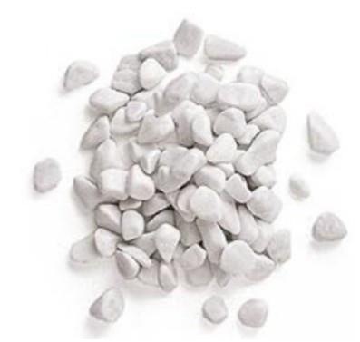 Kamen okrasni beli prodnik 7-15 mm, 25 kg - agronet.si