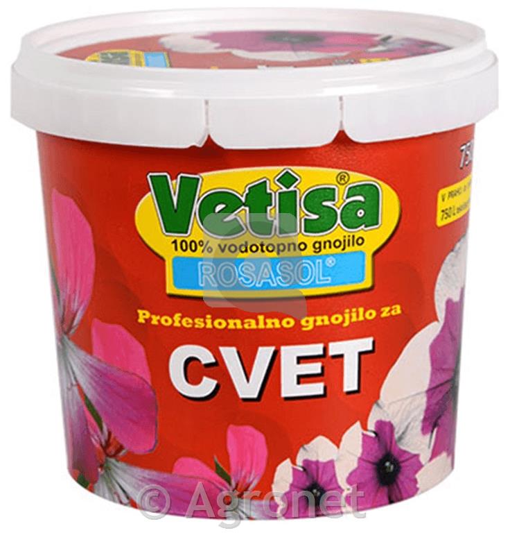 Gnojilo za cvet rdeči Vetis rosasol 750 g