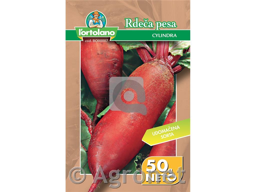 Pesa rdeča Cylindra, 50 g