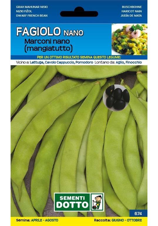 Nizek stročji fižol Marconi 100 g