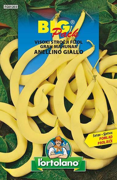 Fižol visok Anellino Giallo 70g