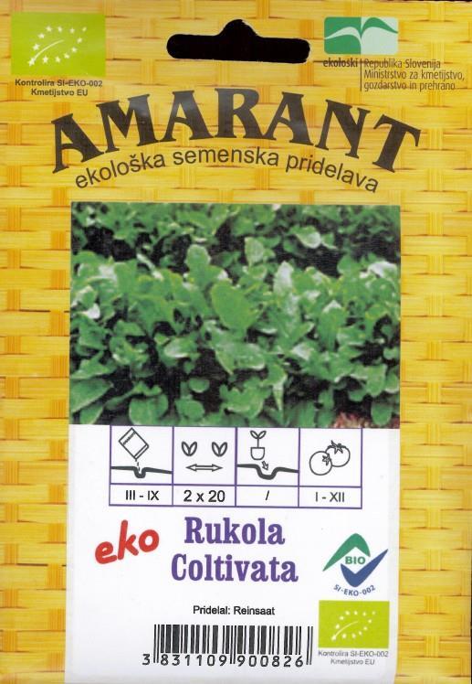 Rukola Coltivata EKO 1g