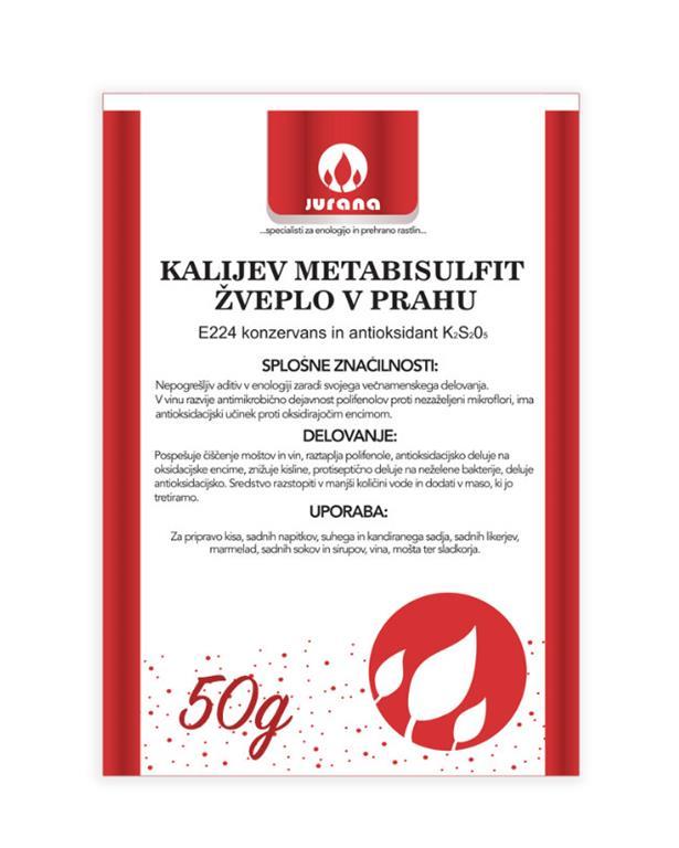 Kalijev metabisulfit - žveplo v prahu 50 g