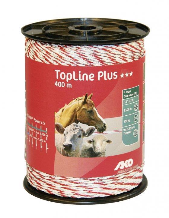 Žica Topline Plus 9 × 0,30, 100 kg - 400 m rdeča