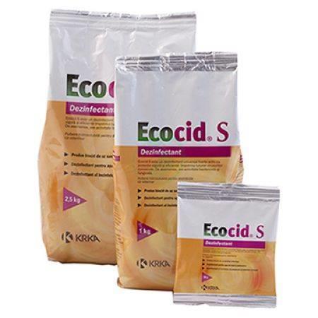 Ecocid S prašek, dezinfekcijsko sredstvo 1kg