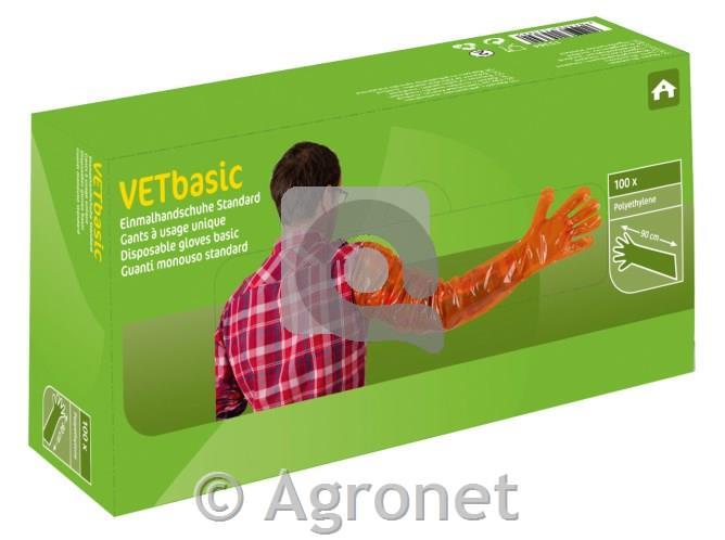 Rokavice veterinarske 90cm VETbasic, 100kos