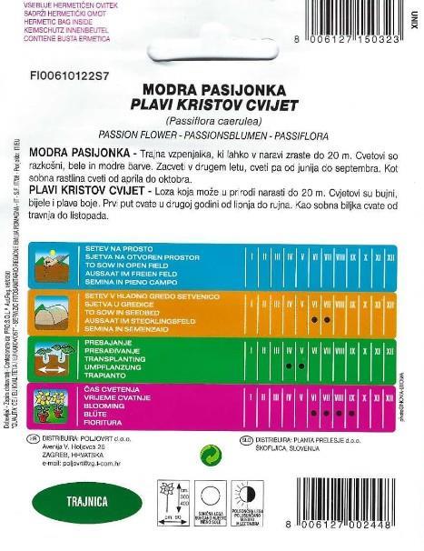 Modra pasjonka 0,4g