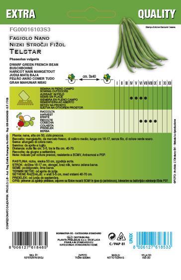 Fižol Telstar 70g