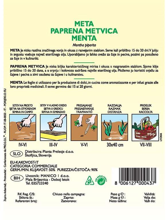 Meta Mentha piperita 0,3 g