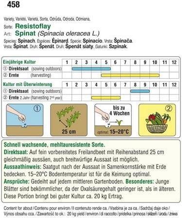 Špinača "Resistoflay", 40g