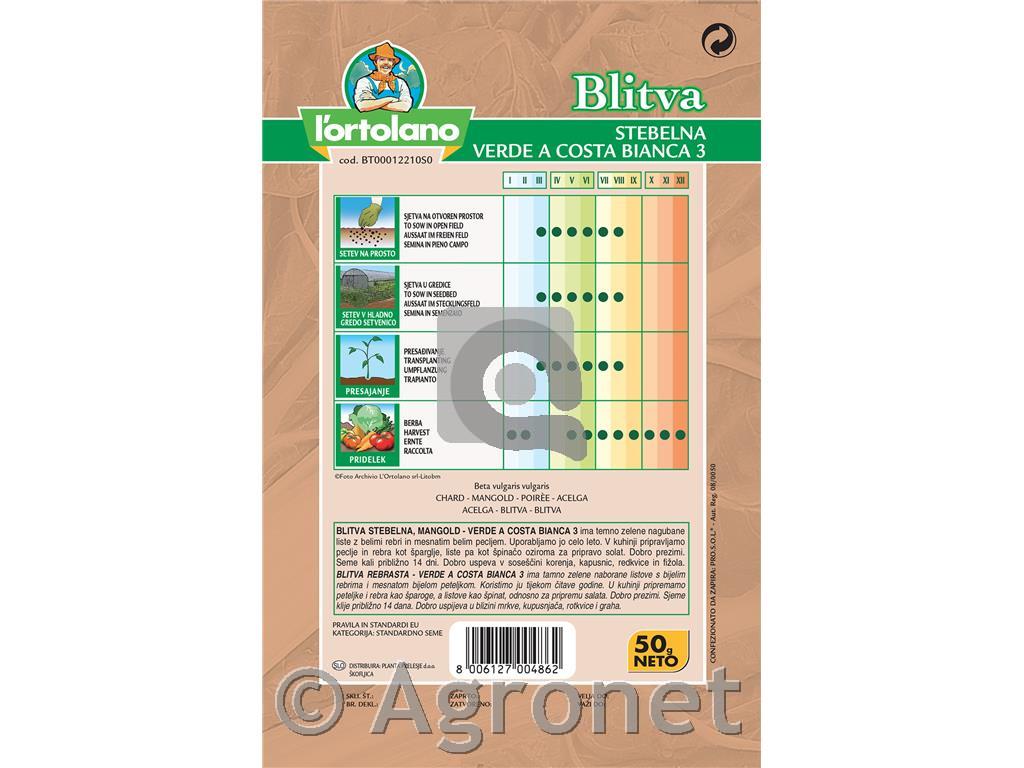 Blitva srebrnolistna Verde, 50g