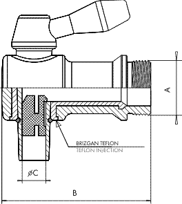 Inox konusna pipa 3/8 L 50